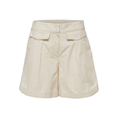SELECTED FEMME high waist short CECILIE zand