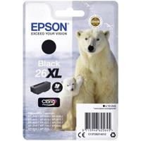 Epson Inktcartridge T2621, 26XL Origineel Zwart C13T26214012 - thumbnail