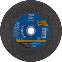 PFERD Slijpschijf, 5 stuks | 230 x 1,9 x 22,23 mm, recht, PSF STEELOX | 69198293 - voor staal en roestvrij staal (INOX)