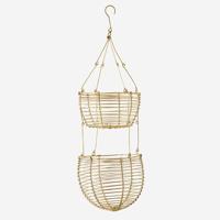 Hangende opbergmand goud Madam Stoltz