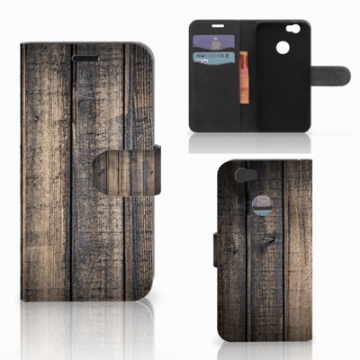 Huawei Nova Book Style Case Steigerhout