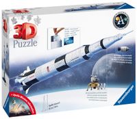 Ravensburger puzzel 440 stukjes planeet Apollo Saturn v rocket - thumbnail