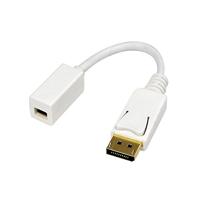 LogiLink Mini DisplayPort Vrouwelijke naar DisplayPort mannelijke converter