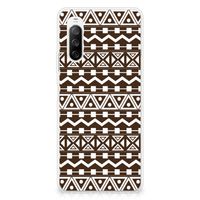 Sony Xperia 10 III TPU bumper Aztec Brown - thumbnail