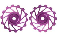 Novaride - Keramische Derailleur Wieltjes MTB 14T Paars