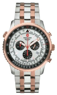 Swiss Alpine Military 7078.9152 chronograaf heren horloge 45 mm