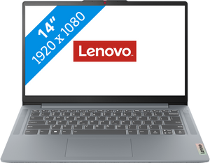 Lenovo IdeaPad Slim 3 Laptop 35,6 cm (14") Full HD AMD Ryzen™ 5 7520U 8 GB LPDDR5-SDRAM 512 GB SSD Wi-Fi 6 (802.11ax) Windows 11 Home Grijs