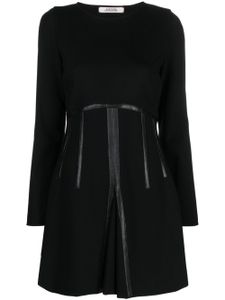 Dorothee Schumacher robe courte à plis creux - Noir