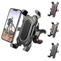 Fiets telefoon houder anti-slip universele mobiele smartphone fiets beugel elektrische scooter motorfiets mobiele telefoon ondersteuning Lightinthebox - thumbnail