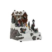 Home ESPRIT Kerstdecoratie, meerkleurig, muziek, 24 x 23,5 x 25 cm, merk: Home ESPRIT - EAN: 8424002139148