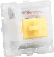 Sharkoon Switch Set Gateron Cap V2 Milky Yellow, 35 schakelaars