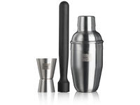 Vacu Vin Cocktail Set Basic - Zilver - 3 stuks - thumbnail