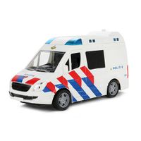 Toi-Toys Cars & Trucks Politiebus + Licht en Geluid - thumbnail