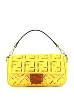 Fendi Pre-Owned sac porté épaule Baguette à broderies (années 2020) - Jaune