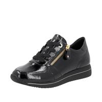 Remonte D0h11 Sneakers voor dames, zwart, 38 EU
