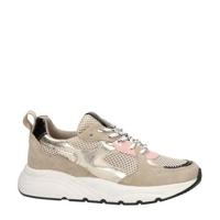 Nelson suède chunky sneakers beige