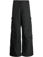 Maharishi pantalon court évasé à imprimé - Noir