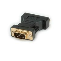 ROLINE Adapter | VGA-stekker naar DVI-I-bus | Converter St - Bu | Dual-Link
