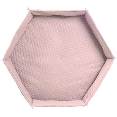 Roba Boxkleed Style Zeshoek Junior 100 X 115 Cm Polyester Roze