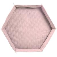 Roba Boxkleed Style Zeshoek Junior 100 X 115 Cm Polyester Roze