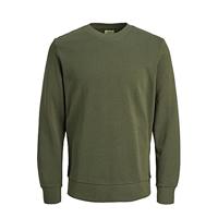 JACK & JONES Heren Jjeholmen Sweat Crew Neck Noos Pullover, groen (olive Nightolive Night), M