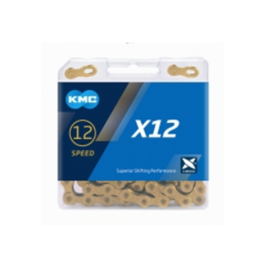 KMC Fietsketting X12 Ti-N Goud 126 schakels