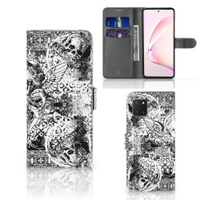 Telefoonhoesje met Naam Samsung Note 10 Lite Skulls Angel