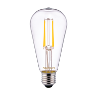 Noxion Lucent LED E27 Edison Gloeilamp Helder 4W 470lm - 827  | Vervanger voor 40W