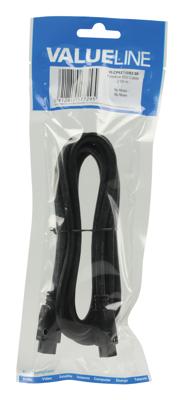 Valueline VLCP62700B2.00 firewire-kabel 9-p Zwart 2 m