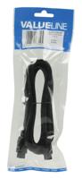 Valueline VLCP62700B2.00 firewire-kabel 9-p Zwart 2 m