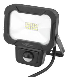 Led Bouwlamp / Buitenlamp met bewegingssensor - 10W - 5000K - IP44 - 500Lm