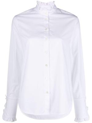 Semicouture Blouse met ruches - Wit