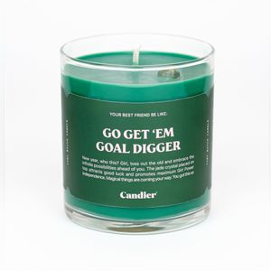 Ryan Porter Goal Digger Jade Crystal Candle