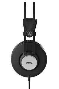 AKG Harman K72 Over Ear koptelefoon Studio Kabel Zwart, Zilver