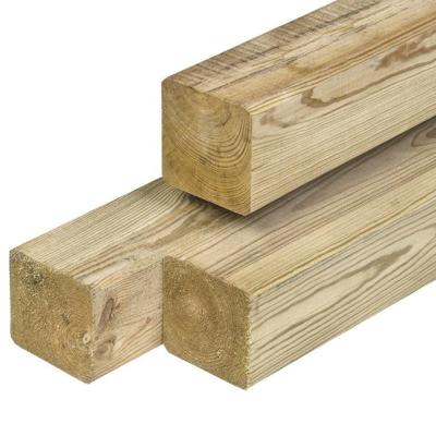 Paal Midden-Europees grenen 8,8x8,8x400 cm Tuindeco - Tuindeco