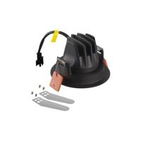 SLV Plafondinbouwlamp NUMINOS® MOVE XS / LED spot, schijnwerper, plafondspot, inbouwlamp, binnenverlichting, 4000K 7W 720lm zwart 20 graden