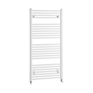 Handdoekradiator Sapho Direct Recht 75x132.2 cm 864W Wit Sapho