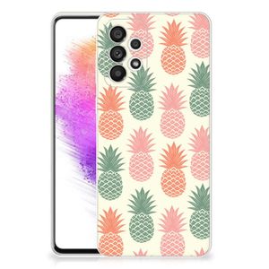 Samsung Galaxy A73 5G Siliconen Case Ananas