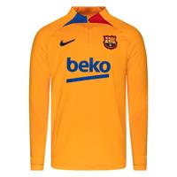 Barcelona Trainingsshirt Dri-FIT Strike Drill - Oranje/Rood/Zwart