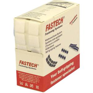 FASTECH® B20-SQ000005 Klittenband vierkanten Om vast te plakken Hotmelt Haak- en lusdeel (l x b) 20 mm x 20 mm Wit 460 onderdelen