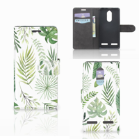 Lenovo K6 Hoesje Leaves