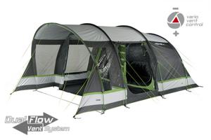 High Peak Garda 5.0 Familietent 5 persoons 550 x 300 cm Grijs