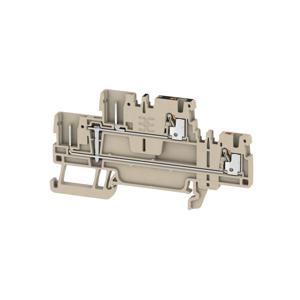 Weidmüller 2485920000 Doorgangsklem 2-etages 3.50 mm Spanveer Beige 50 stuk(s)