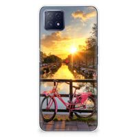 OPPO A53 5G | OPPO A73 5G Siliconen Back Cover Amsterdamse Grachten - thumbnail