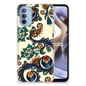 Siliconen Hoesje Motorola Moto G31 | G41 Barok Flower