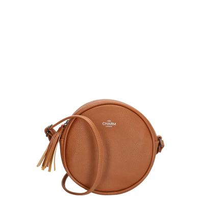 Charm London Stratford Schoudertas cognac  Damestas
