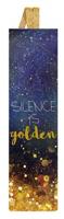 Moses Libri_x boekenlegger met elastiek silence is gold