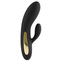 Luz - Splendor Rabbit Vibrator Zwart