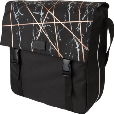 Fastrider Marble enkele fietstas zwart Fastrider Marble enkele fietstas zwart