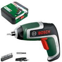 Bosch Groen IXO 7 Accu Schroevendraaier | 3,6 V | 2,0 Ah | 5,5 Nm | incl. 10-delige bitset | In opbergbox - 06039E0000